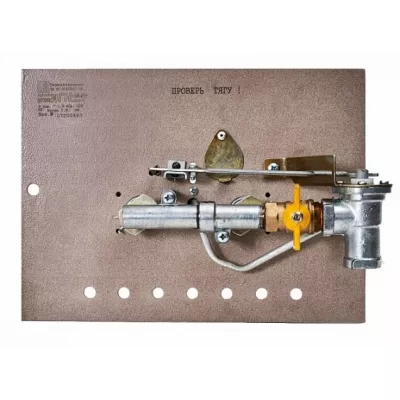 Устройство газогорелочное отопительное печное типа ИГН 22 кВт правый нижний подвод Комплектующие фото