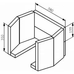 Комплект шамота ЯУЗА
