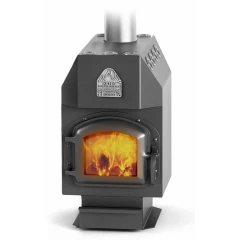 Студент Уголь, ЧД, ЧК, ЗГ, ТВ   (Модификация на угле, чугунная дверь, чугунный колосник, защитные гильзы, труба сверху)