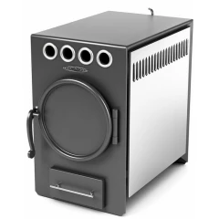 Нормаль 2 Турбо антрацит, НК, ТЗ   (Модификация цвета антрацит с нержавеющим конвектором, труба сзади)