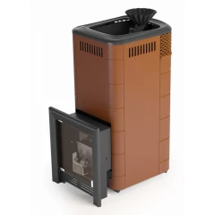 Таймыр XXL 2017 Carbon БСЭ ЗК терракота   (Модификация большого класса с большим светопрозрачным экраном, закрытой каменкой, цвет терракота)