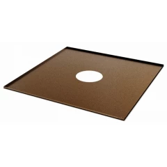 Лист проходки TMF 680х680 ф150, черная бронза