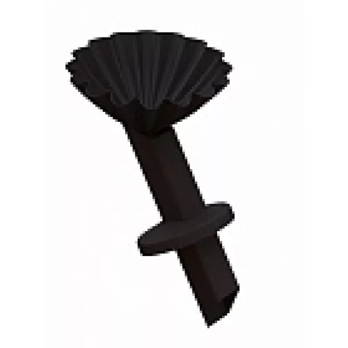 Ось с упорами дверцы для банных печей (комплект)