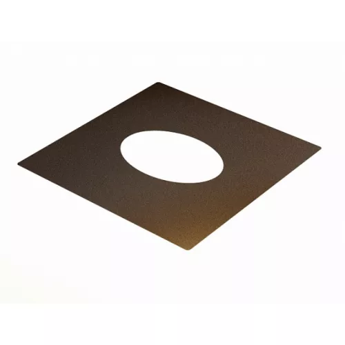 Лист проходки 45 TMF 680х680 ф250, черная бронза