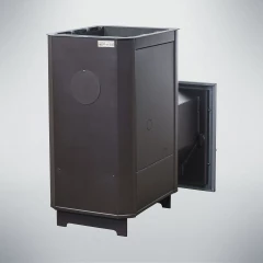 Паленица удлиненная топка Панорамная дверь