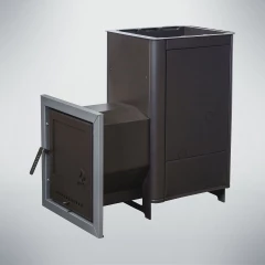 Паленица удлиненная топка Панорамная дверь