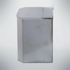 Бак 40 л. пристенный (нержавеющая сталь)