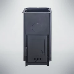 Паленица укороченная топка Панорамная дверь