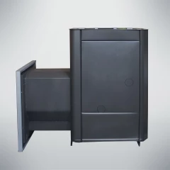 Мини удлиненная топка Панорамная дверь