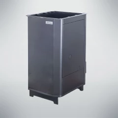 Паленица укороченная топка Панорамная дверь