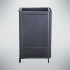 Паленица укороченная топка Панорамная дверь