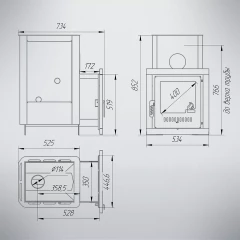 Паленица Панорамная дверь
