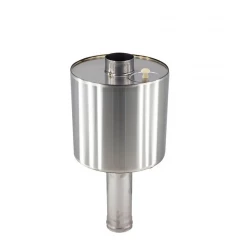 Бак-труба "Цилиндрический" — 40 л — 115 (0,8 м) — 1 мм AISI 430 — гарантия 3 месяца