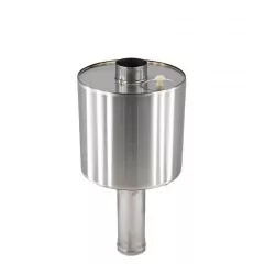 Бак-труба %22Цилиндрический%22 — 40 л — 115 (0,8 м) — 1 мм AISI 430 — гарантия 3 месяца