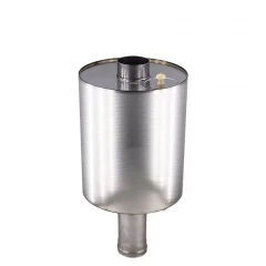 Бак-труба "Цилиндрический" — 50 л — 115 (0,8 м) — 1 мм AISI 430 — гарантия 3 месяца