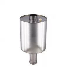 Бак-труба "Цилиндрический" — 50 л — 115 (0,8 м) — 1 мм AISI 430 — гарантия 3 месяца