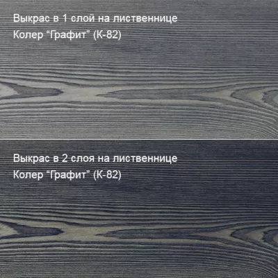 Масло для ульев Традиционное 1 л Колер Графит (К-82)