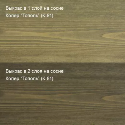 Масло для ульев Традиционное 1 л Колер Тополь (К-81)