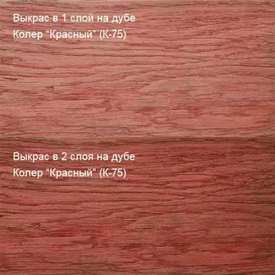 цена Фасадное масло «Живица Техно» Колер Красный (К-75) 10 л / 15 кг