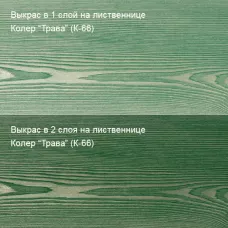 Цветное масло для дерева Биогрунт «ПРО». Антисептик 100 мл Колер Трава (К-66)