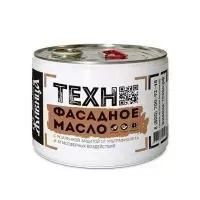 Фасадное масло «Живица Техно» Колер Каштан (К-76) 20 л / 21 кг