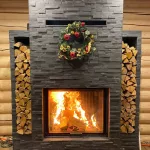 облицовка печи керамической плиткой