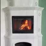 Белый камин